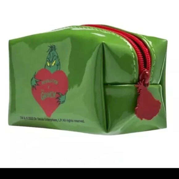 The Grinch x Revolution Cosmetic Bag Limited Edition - Makeup Revolution London - Picture 3 of 8